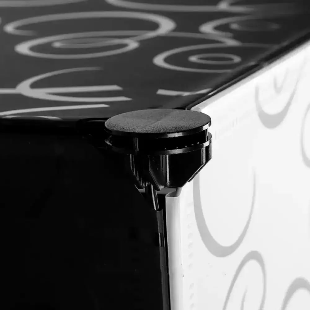 Компактна шафа-органайзер для взуття 37×37×73 см ∙ Пластикова шафа для взуття 37×37×73 см - мініатюра 6