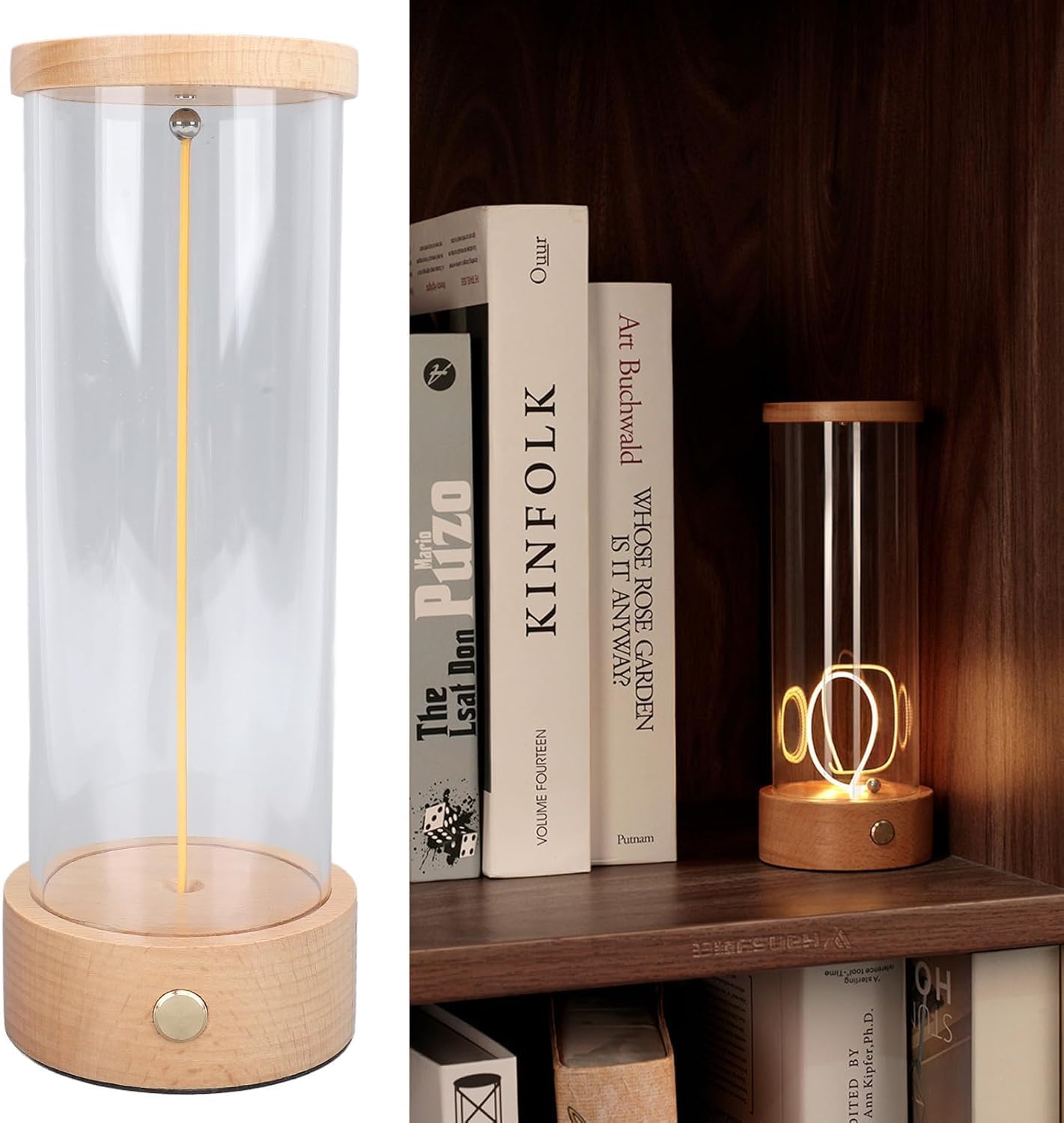 Мінімалістична магнітна лампа 2000 мА - мініатюра 3