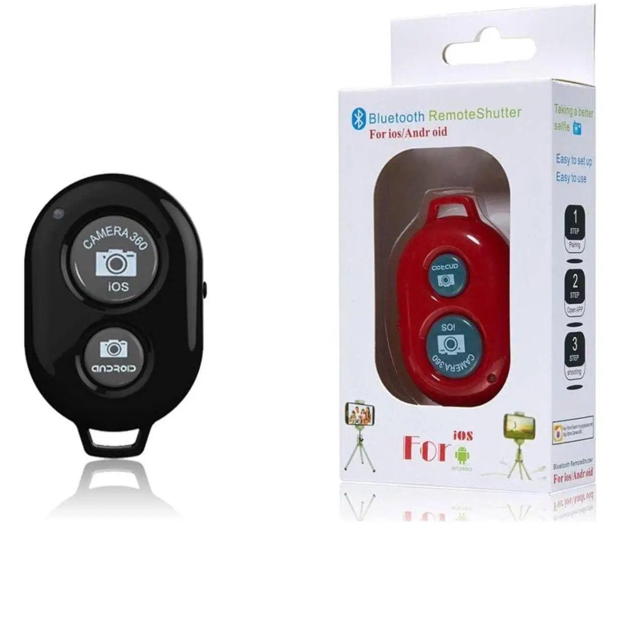 Універсальний пульт-брелок Bluetooth для фото ∙ Пульт XOKO RC-100 для смартфона та селфі-палки - мініатюра 4