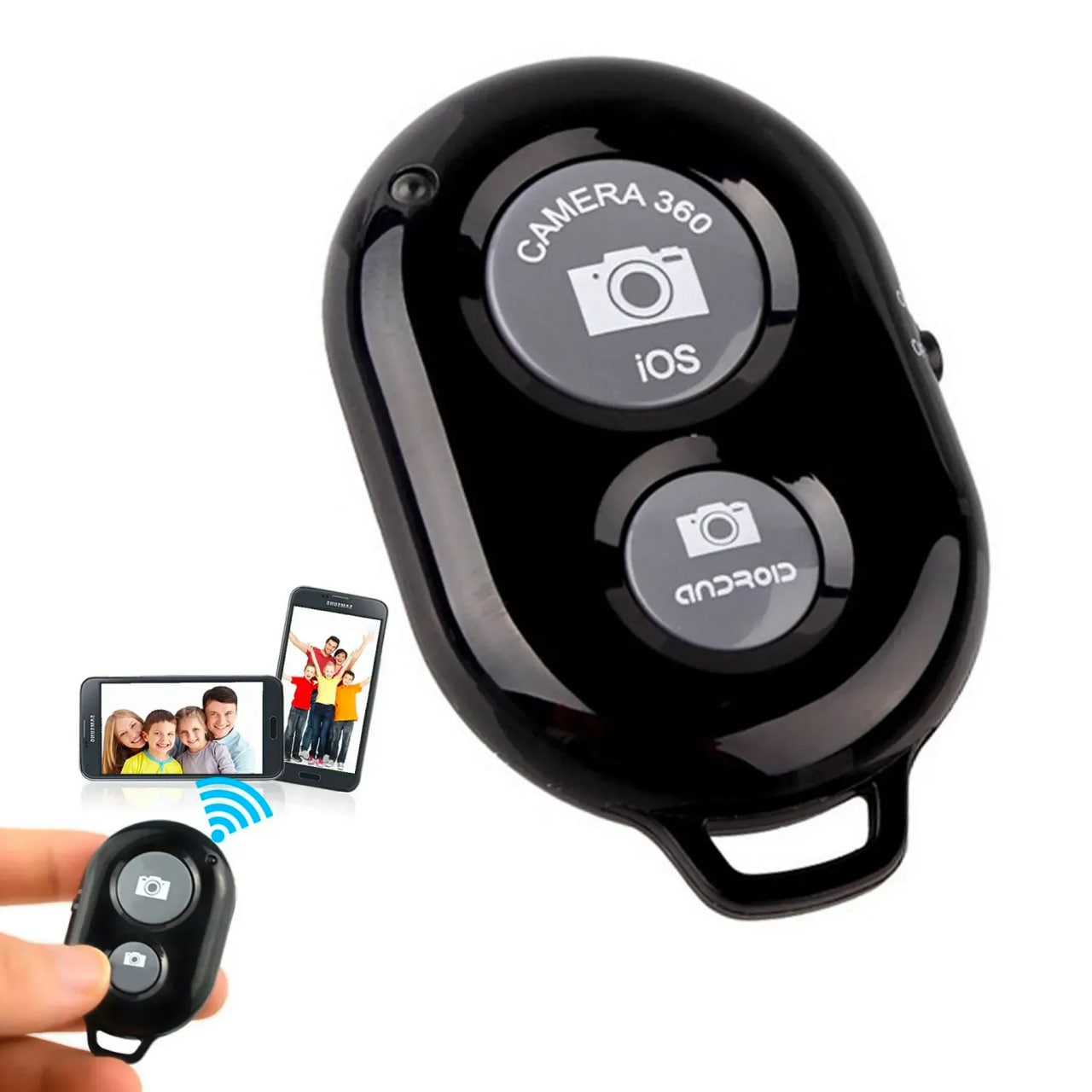 Універсальний пульт-брелок Bluetooth для фото ∙ Пульт XOKO RC-100 для смартфона та селфі-палки - мініатюра 6