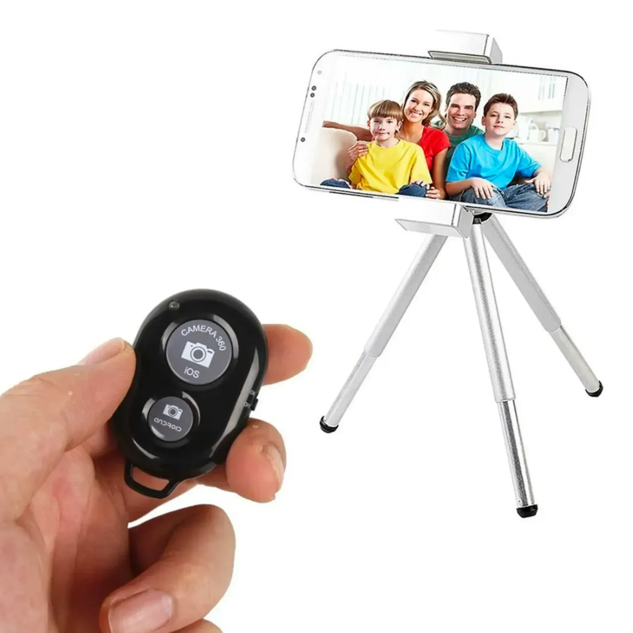 Універсальний пульт-брелок Bluetooth для фото ∙ Пульт XOKO RC-100 для смартфона та селфі-палки - мініатюра 8