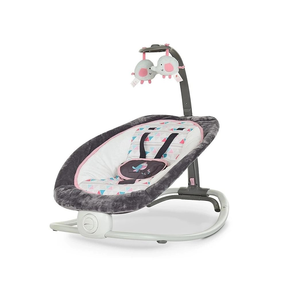 Шезлонг-Качалка Mastela 6917 з мелодіями та підвісними іграшками ∙ Дитячий шезлонг-гойдалка Mastela 6917 – комфорт та розваги для вашої дитини