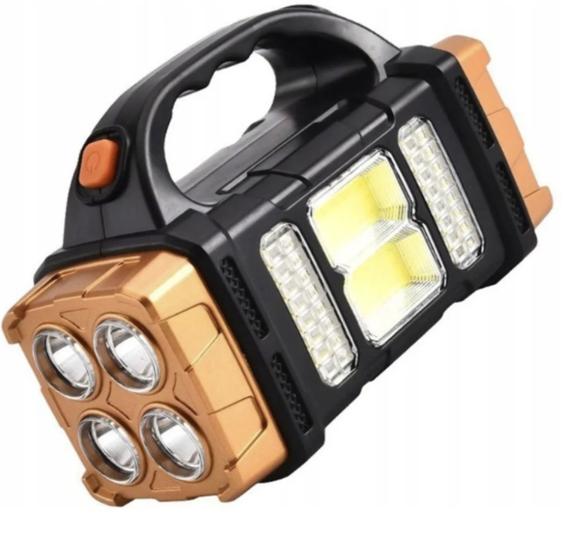 Акумуляторний LED ліхтар-лампа Hurry Bolt HB-2678 з Power Bank на сонячній батареї ∙ Мультифункціональний портативний ліхтар Hurry Bolt HB-2678