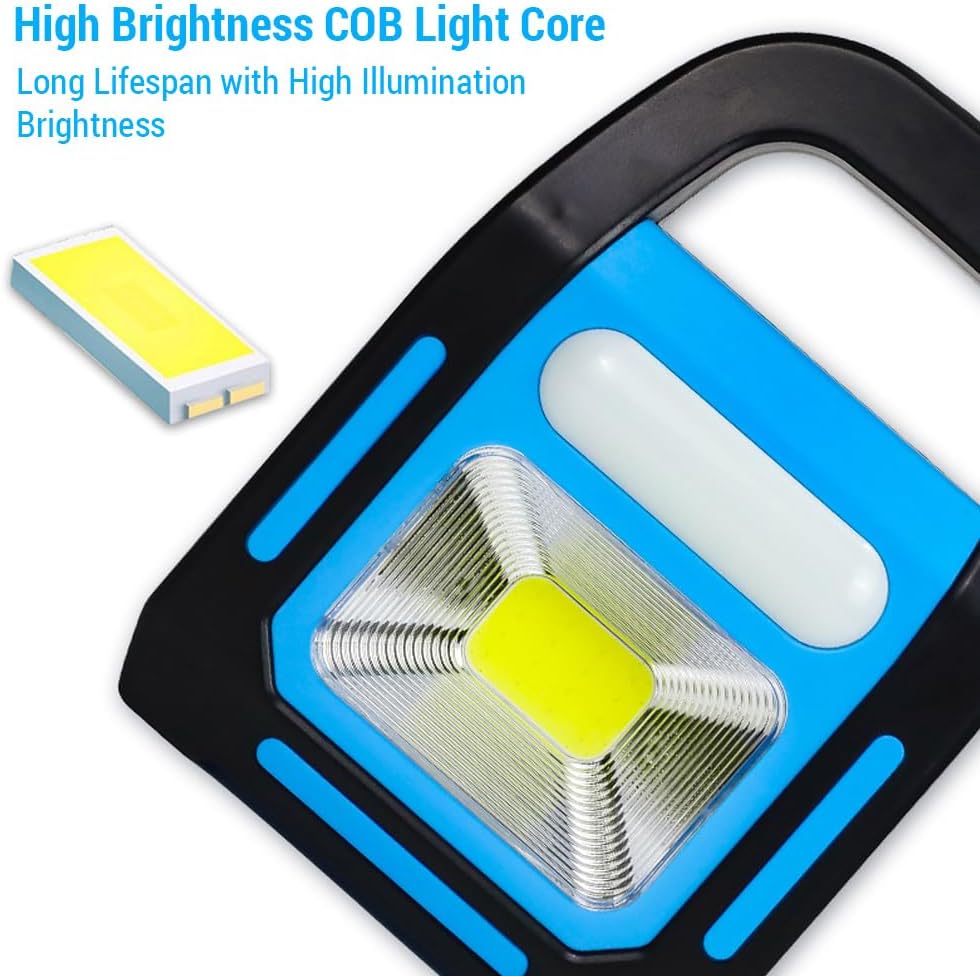 Ліхтар кемпінговий переносний HB-9707A-1LED+COB+LED ∙ Багатофункціональний туристичний ліхтар HB-9707A - мініатюра 5