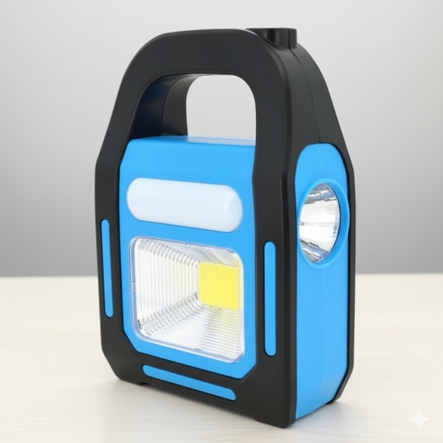 Ліхтар кемпінговий переносний HB-9707A-1LED+COB+LED ∙ Багатофункціональний туристичний ліхтар HB-9707A - мініатюра 11