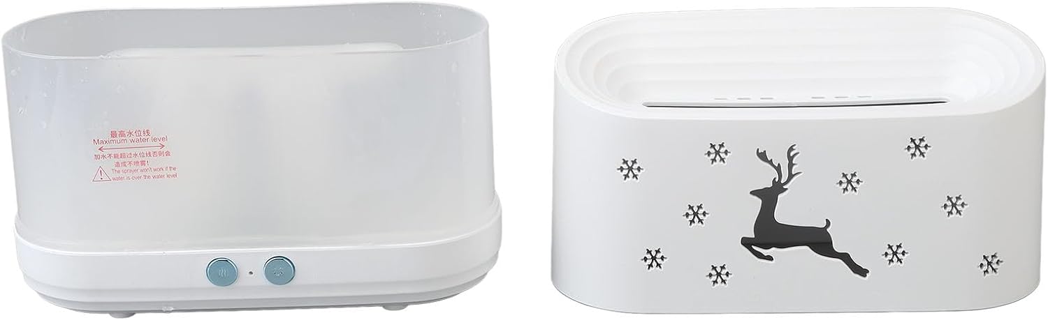 Зволожувач повітря з підсвічуванням та ефектом полум’я EL-JS1 ∙ Ультразвуковий зволожувач повітря EL-JS1 з імітацією вогню - мініатюра 6