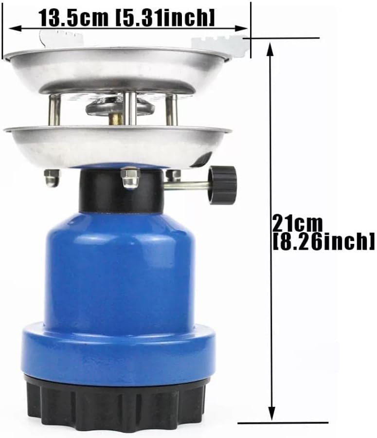 Газова портативна туристична пальник DYSTATE з п’єзопідпалом ∙ Туристична пальник DYSTATE для кемпінгу та походів - мініатюра 3