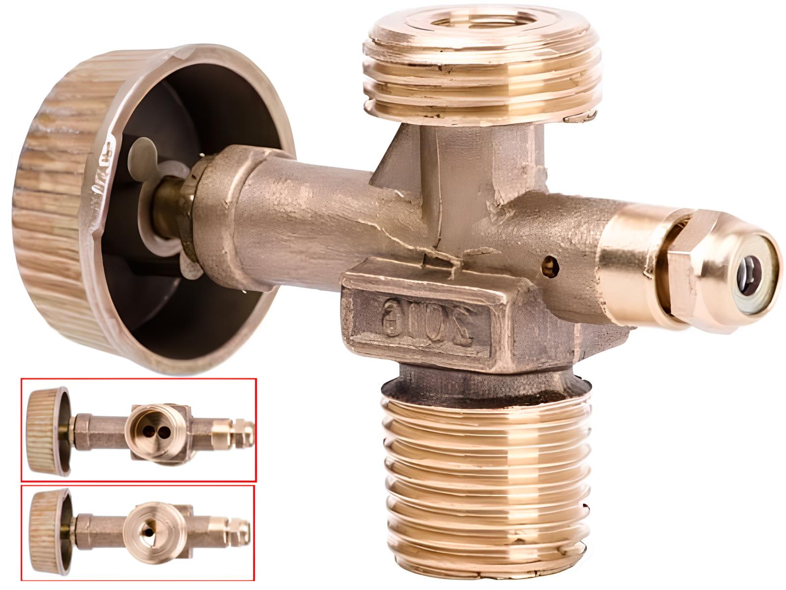 Газовий вентиль Intertool для туристичних балонів і пальників - мініатюра 3