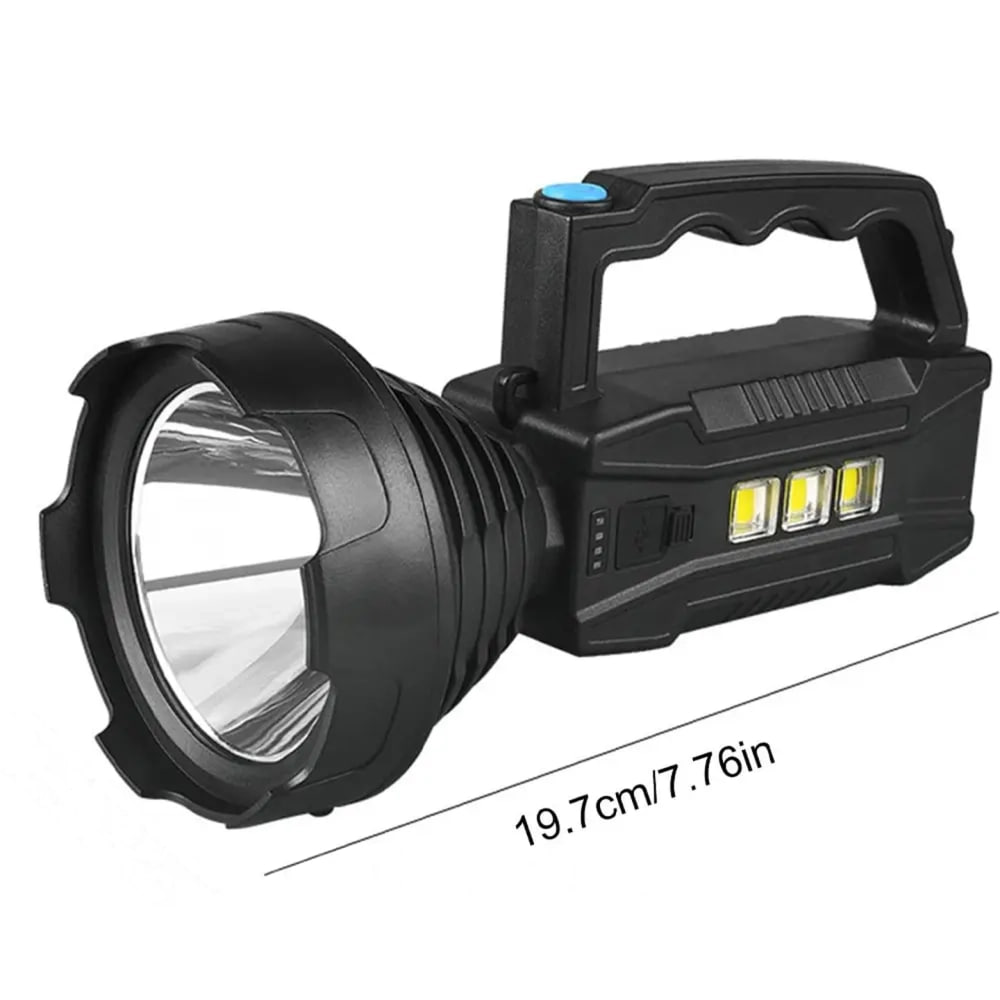 Універсальний LED ліхтар 8809T з COB панеллю та сонячною зарядкою ∙ Світлодіодний ліхтар 8809T - мініатюра 4