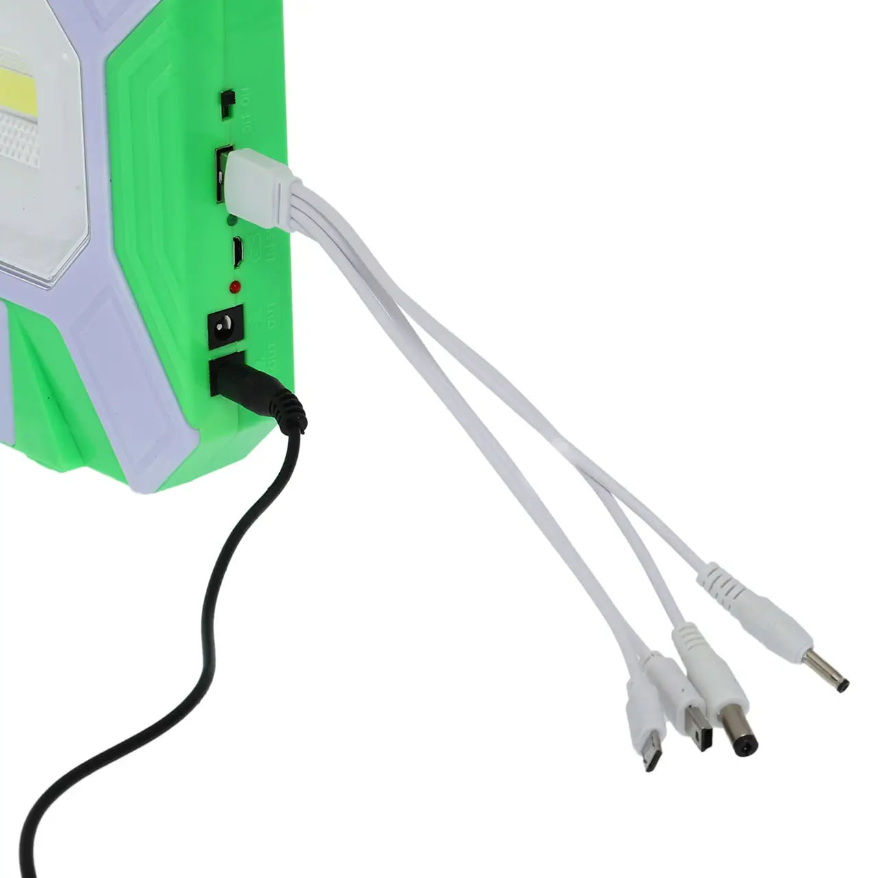 Переносний LED ліхтар D-2010 JA-2002 із сонячною панеллю ∙ Універсальний ліхтар D-2010 JA-2002 для туризму та активного відпочинку - мініатюра 7