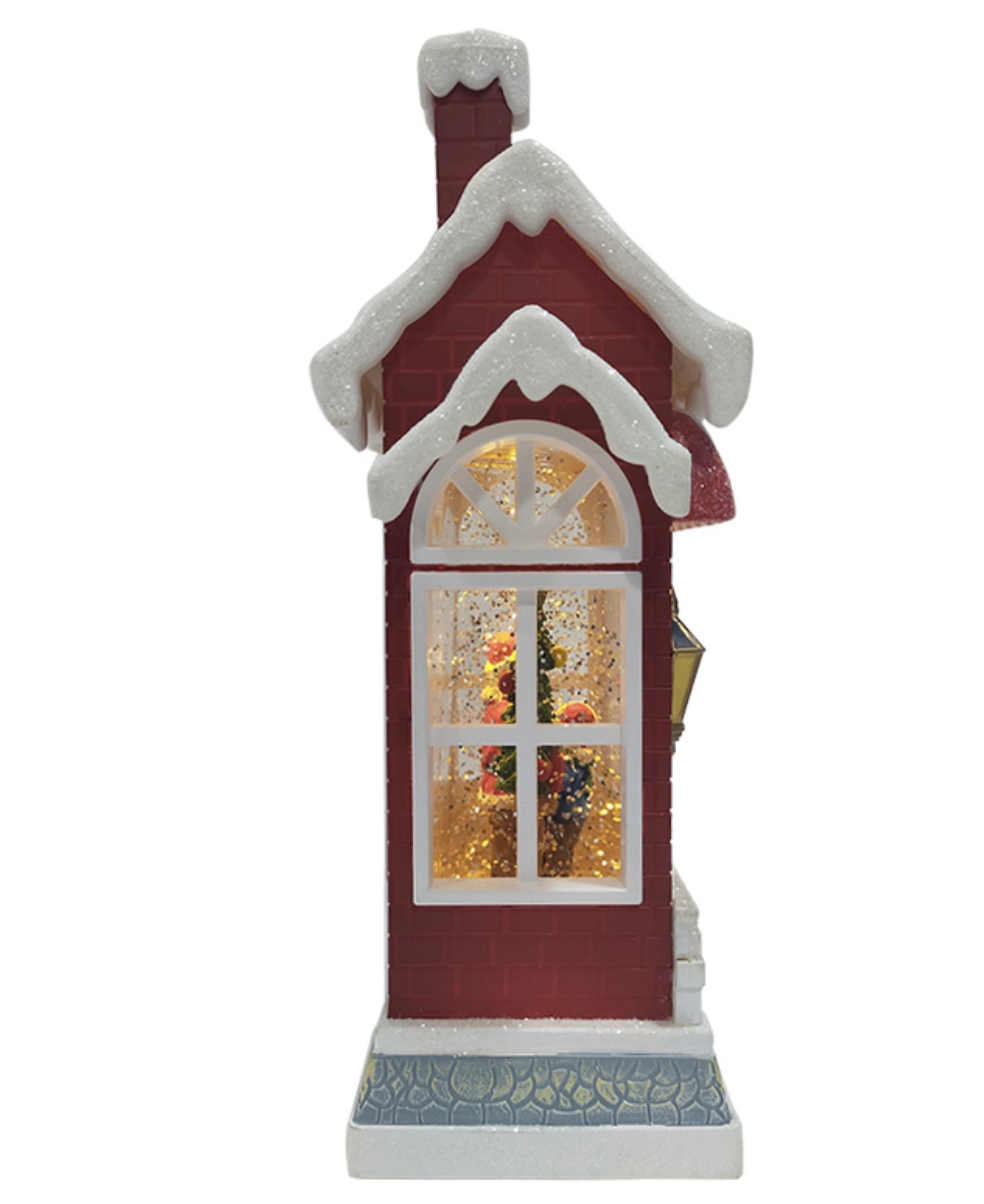 Новорічний LED нічник XMAS WDL-24058 Різдвяний магазин ∙ Нічник XMAS WDL-24058 з музичним ефектом та сніговим вихором - мініатюра 6