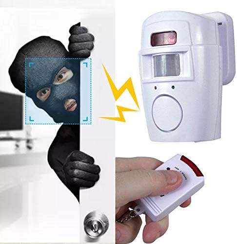 Сенсорна сигналізація з датчиком руху, сиреною та 2 пультами ∙ Універсальна охоронна система для гаража та магазину - мініатюра 3