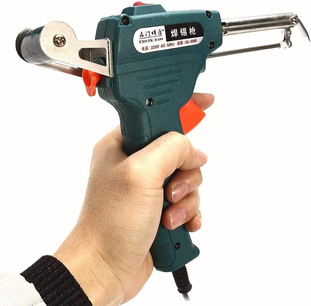 Електричний паяльник GT-10 з автоматичною подачею припою 60W ∙ Професійний паяльник GT-10 з регулюванням температури - мініатюра 4