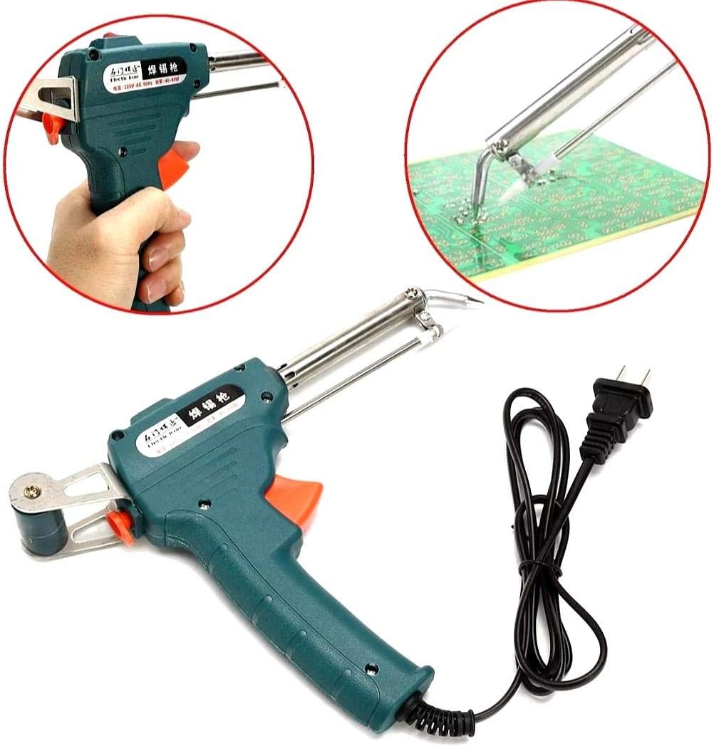 Електричний паяльник GT-10 з автоматичною подачею припою 60W ∙ Професійний паяльник GT-10 з регулюванням температури - мініатюра 5