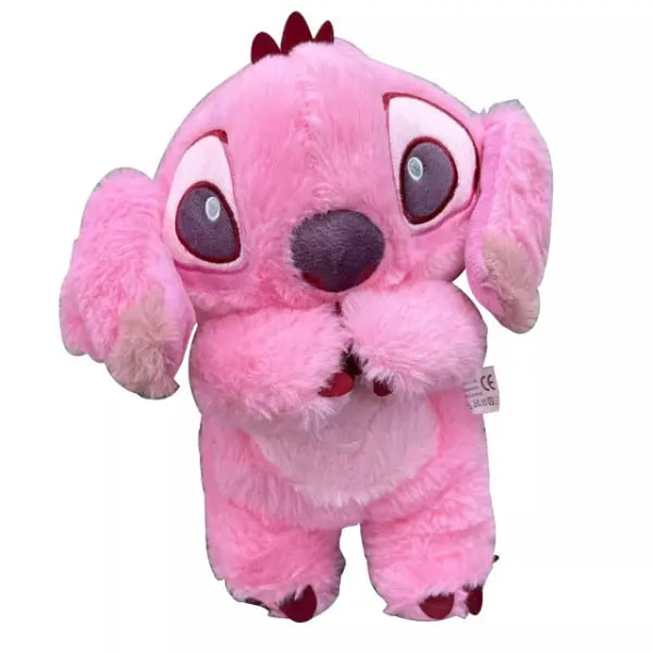 Дитяча інтерактивна іграшка-нічник Веселий Стіч світильник для сну ∙ Дихаюча плюшева іграшка Стіч для сну - мініатюра 8