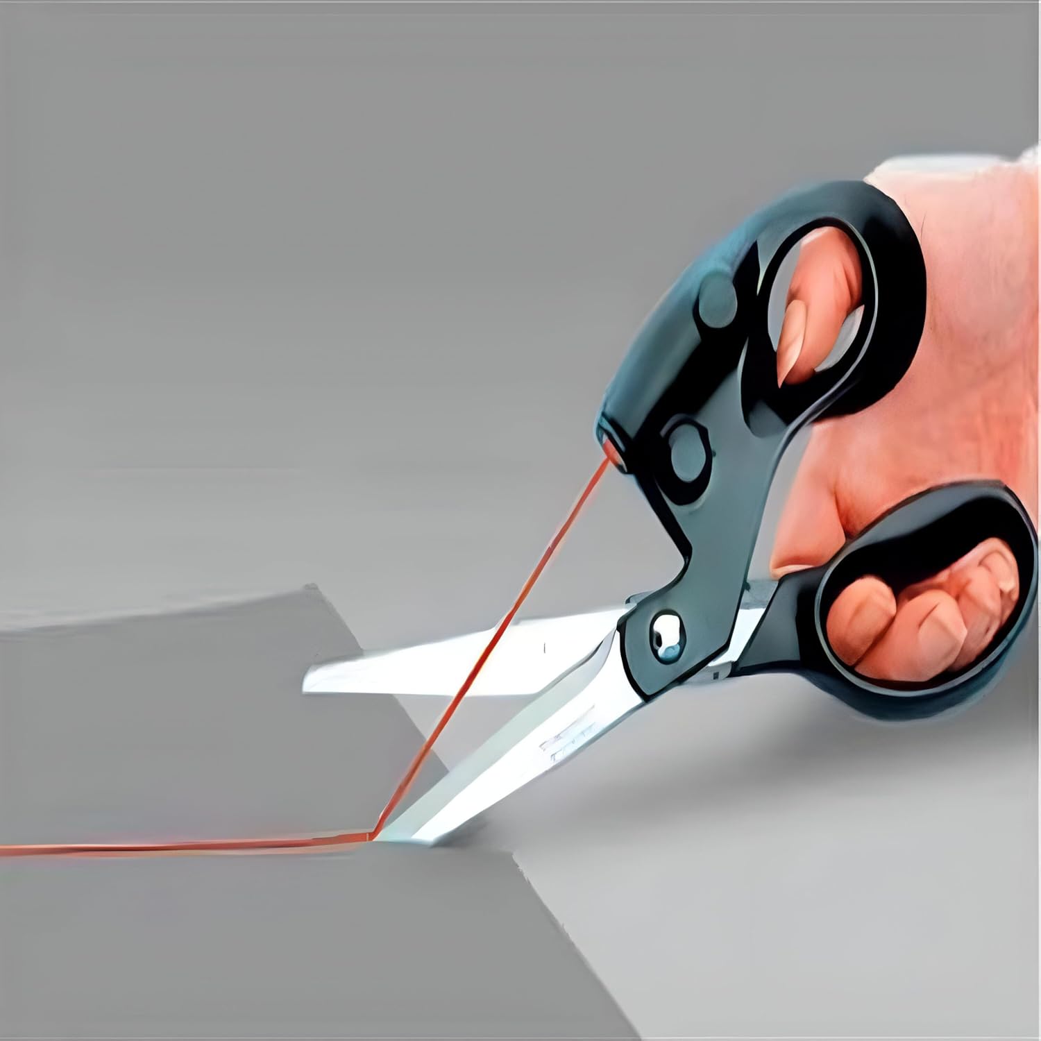 Ножиці з лазером для точного розрізання тканини ∙ Професійні ножиці з лазерним указником - мініатюра 2
