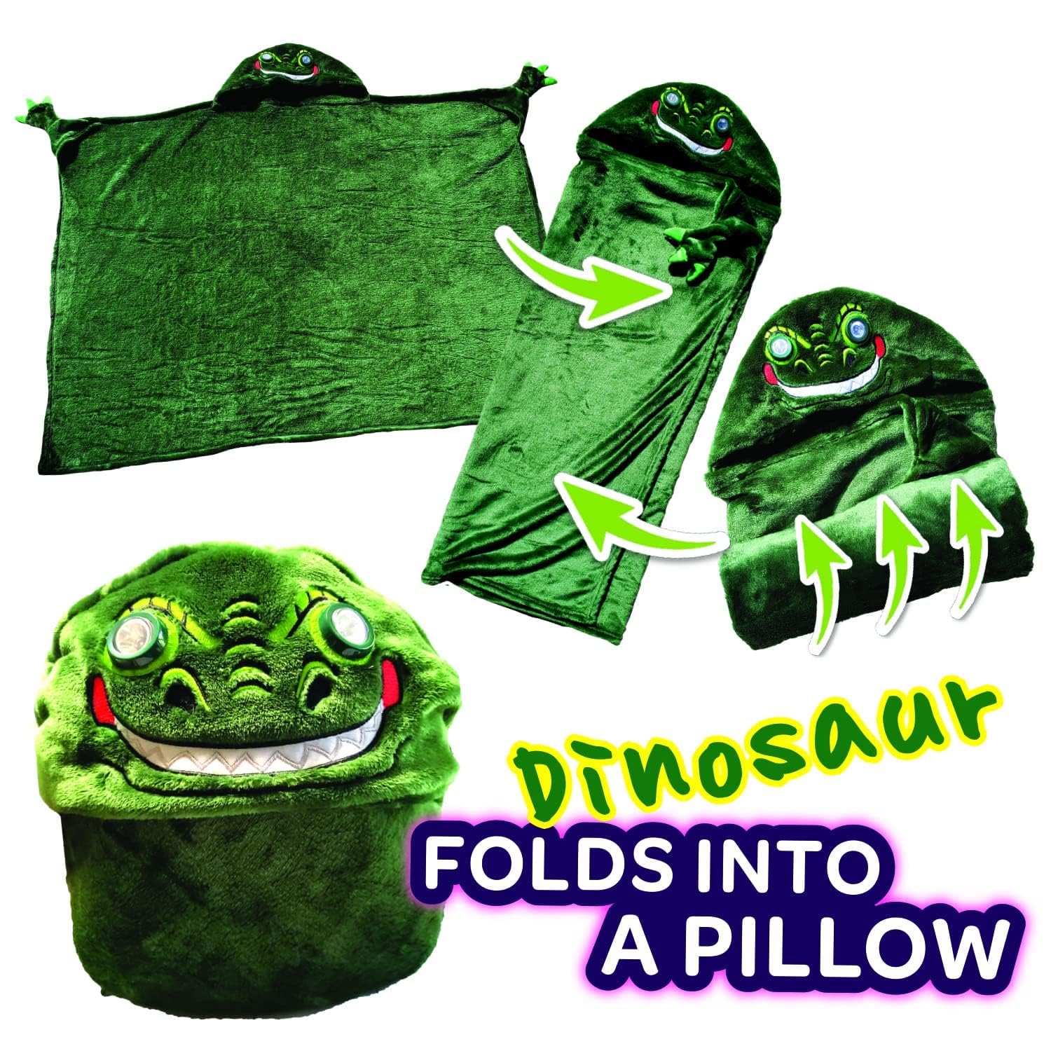 Толстовка з світячимися очима Led light-up eyes ∙ Худі-Плед дитячий Led light-up eyes - мініатюра 7