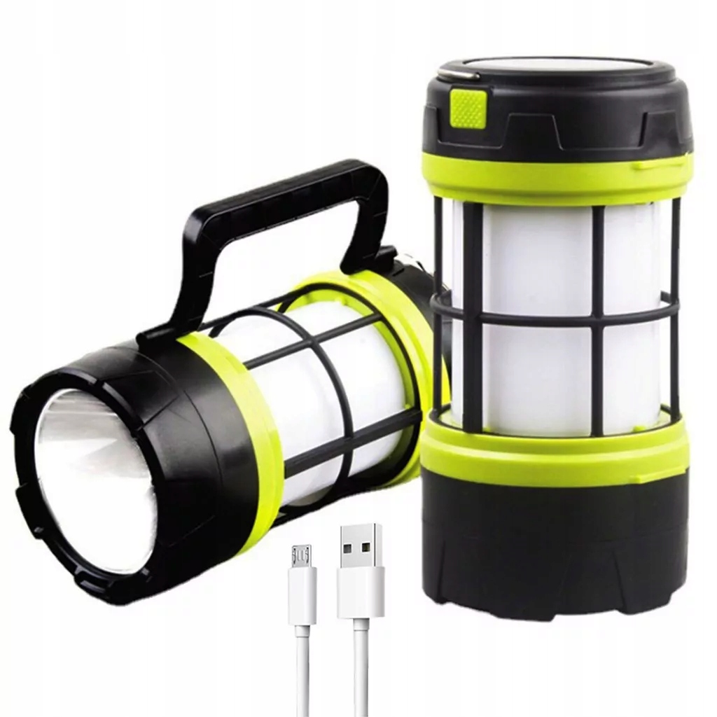 Ліхтар-лампа підвісний кемпінговий Camping Lantern F-910-B акумуляторний ∙ Універсальна кемпінгова лампа Camping Lantern F-910-B