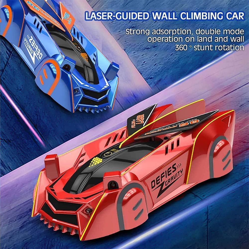 Антигравітаційна машинка з лазерним пістолетом від USB та батарейок ∙ Іграшкова лазерна машинка з LED-ефектами - мініатюра 4