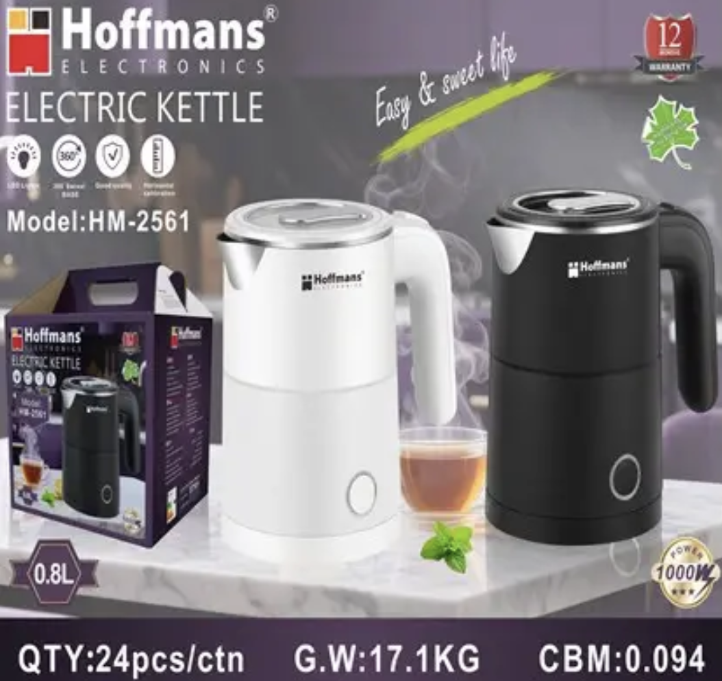 Електрочайник Hoffmans 0,8L 1000W HM-2561 ∙ Компактний електрочайник Hoffmans HM-2561 для дому - мініатюра 3