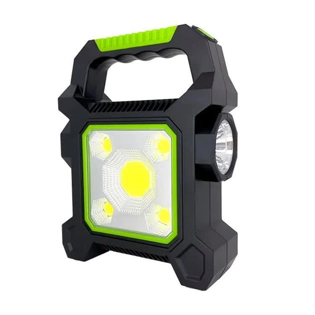 Світлодіодний кемпінговий ліхтар JY-258B з USB та сонячною панеллю ∙ Акумуляторна портативна лампа VHG JY-258B з павербанком - мініатюра 3