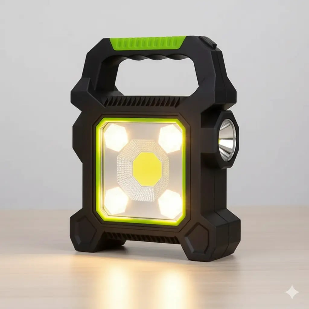 Світлодіодний кемпінговий ліхтар JY-258B з USB та сонячною панеллю ∙ Акумуляторна портативна лампа VHG JY-258B з павербанком - мініатюра 11