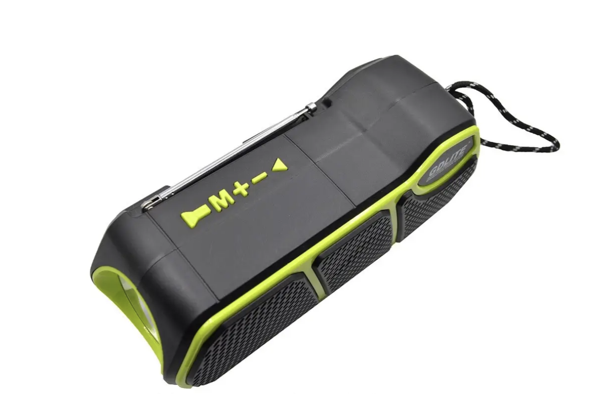 Радіоприймач акумуляторний 3в1 із USB-зарядкою LED-ліхтарем MP3-плеєром ∙ Портативний радіоприймач GD-LITE-11 із сонячною панеллю та Bluetooth - мініатюра 8