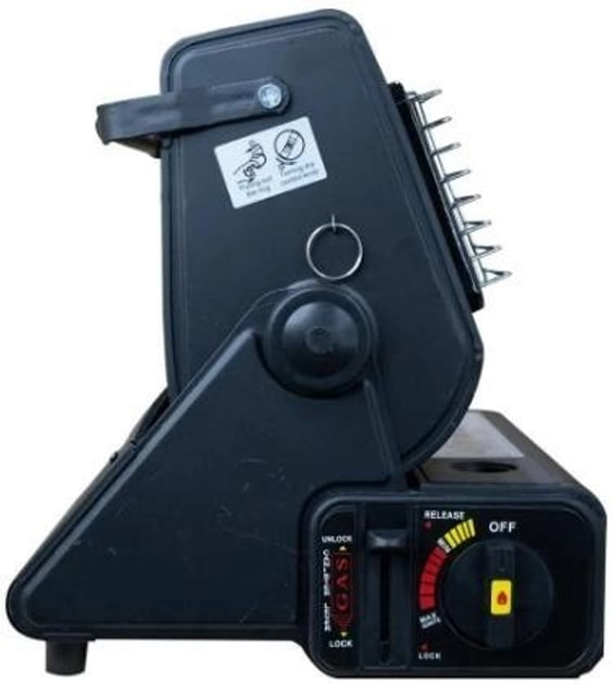 Портативний газовий обігрівач-плита 2 в 1 Happy Home - мініатюра 3