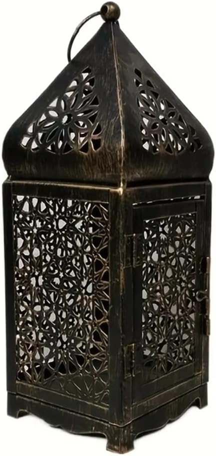 Стильний інтер’єрний підсвічник 9.5×9.5×25 см для дому ∙ Декоративний підсвічник 9.5×9.5×25 см - мініатюра 4