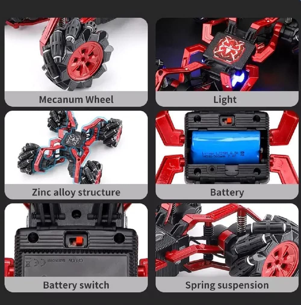 Радіокерований Stunt Motion Metal MZP трюковий всюдихід ∙ Машинка-перевертиш Stunt Motion Metal MZP - мініатюра 7