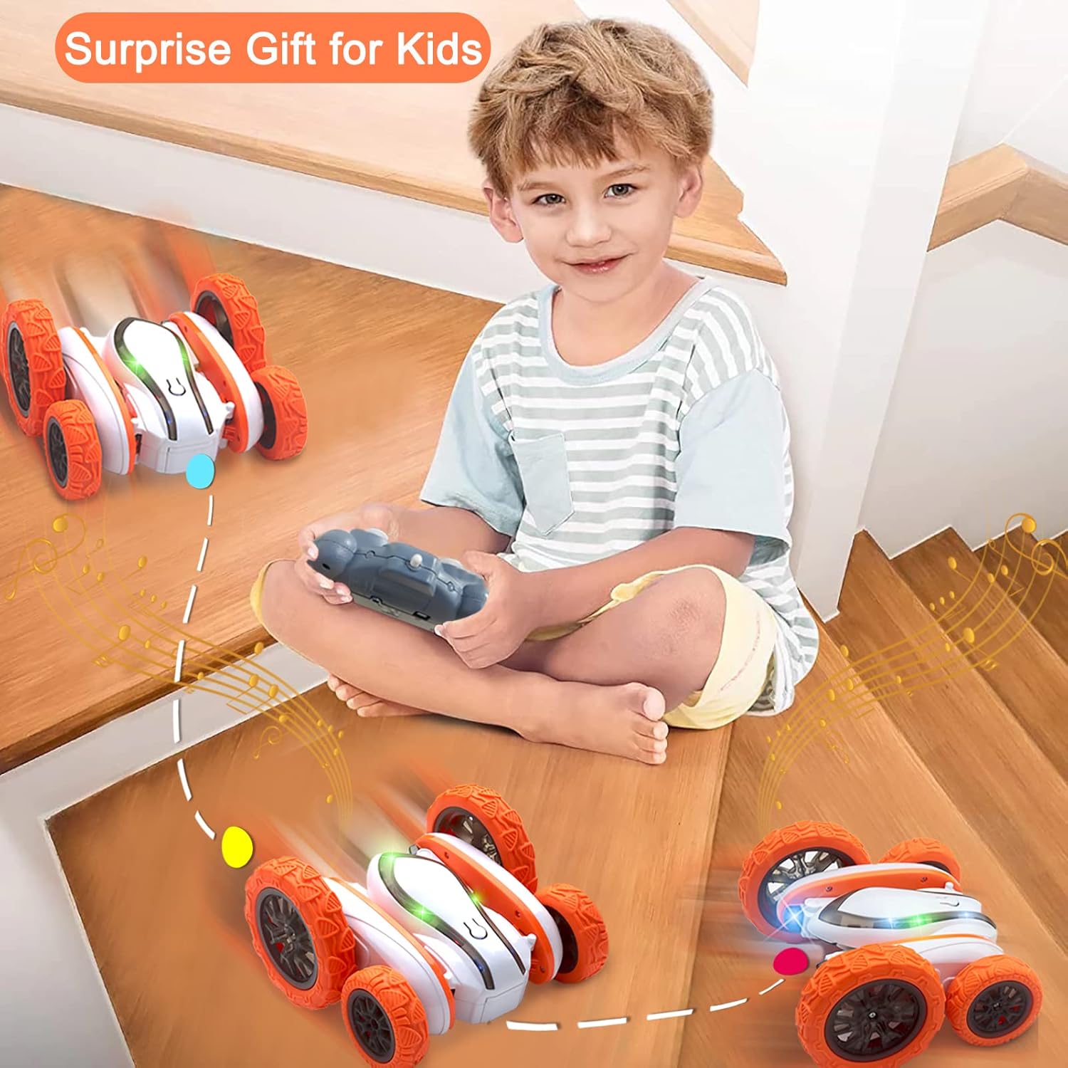 Машинка на радіоуправлінні Storms Extreme 360 Tumbling Spinning ∙ Машинка-перевертень на пульті ДУ Storms Extreme 360 Tumbling Spinning - мініатюра 4