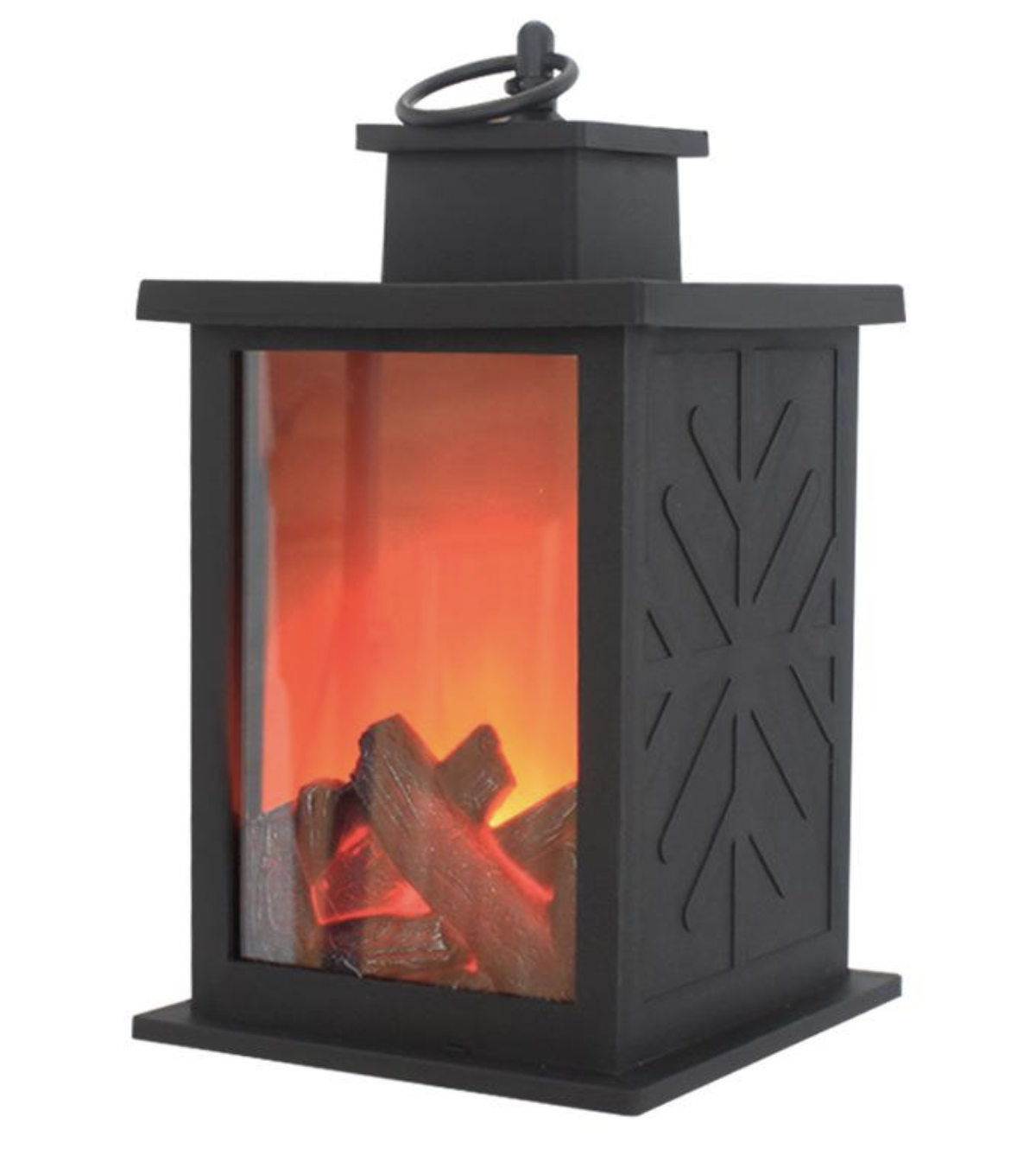 Декоративний камін-нічник з ефектом живого вогню Dekorstar ∙ Настільна лампа з ефектом полум’я Dekorstar