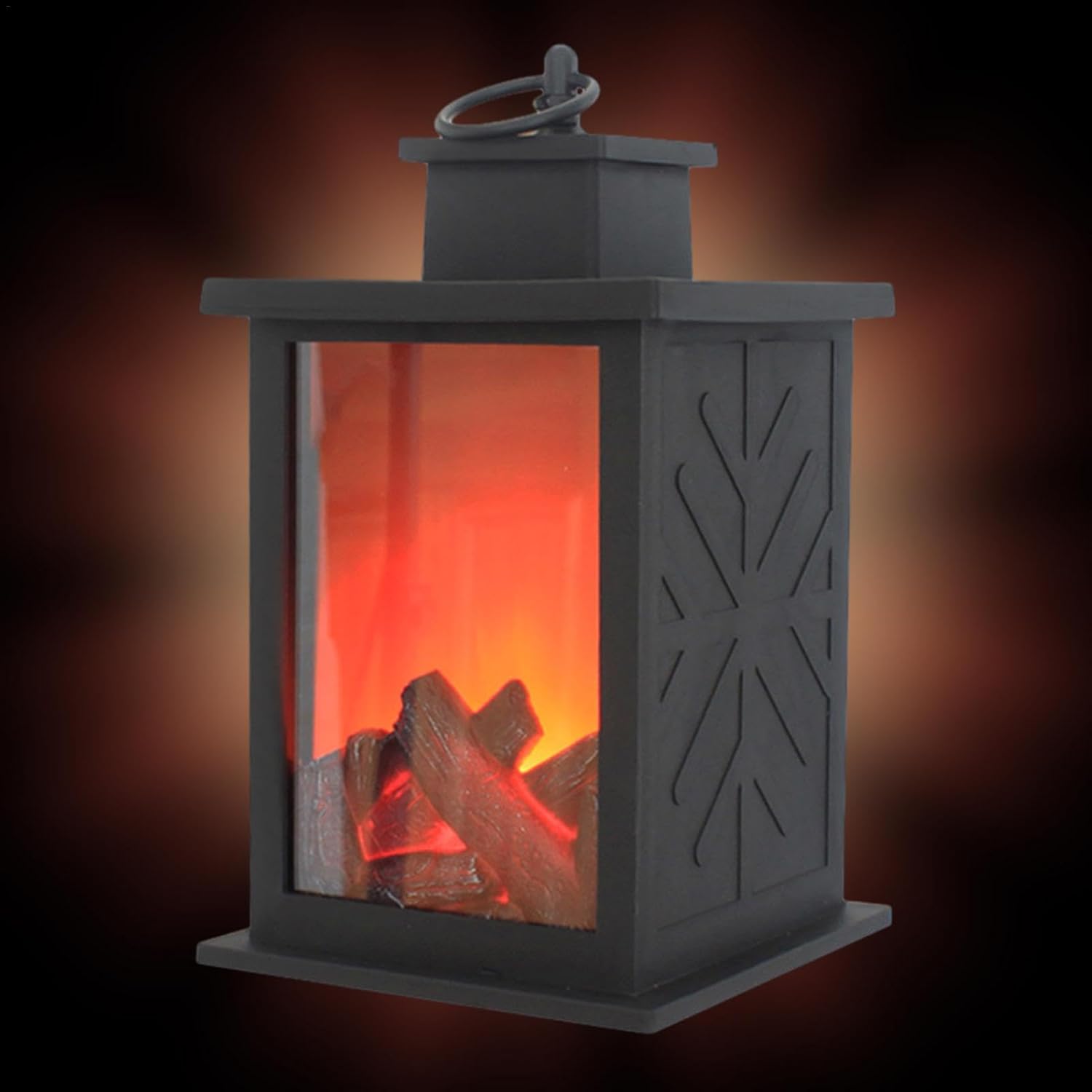 Декоративний камін-нічник з ефектом живого вогню Dekorstar ∙ Настільна лампа з ефектом полум’я Dekorstar - мініатюра 7