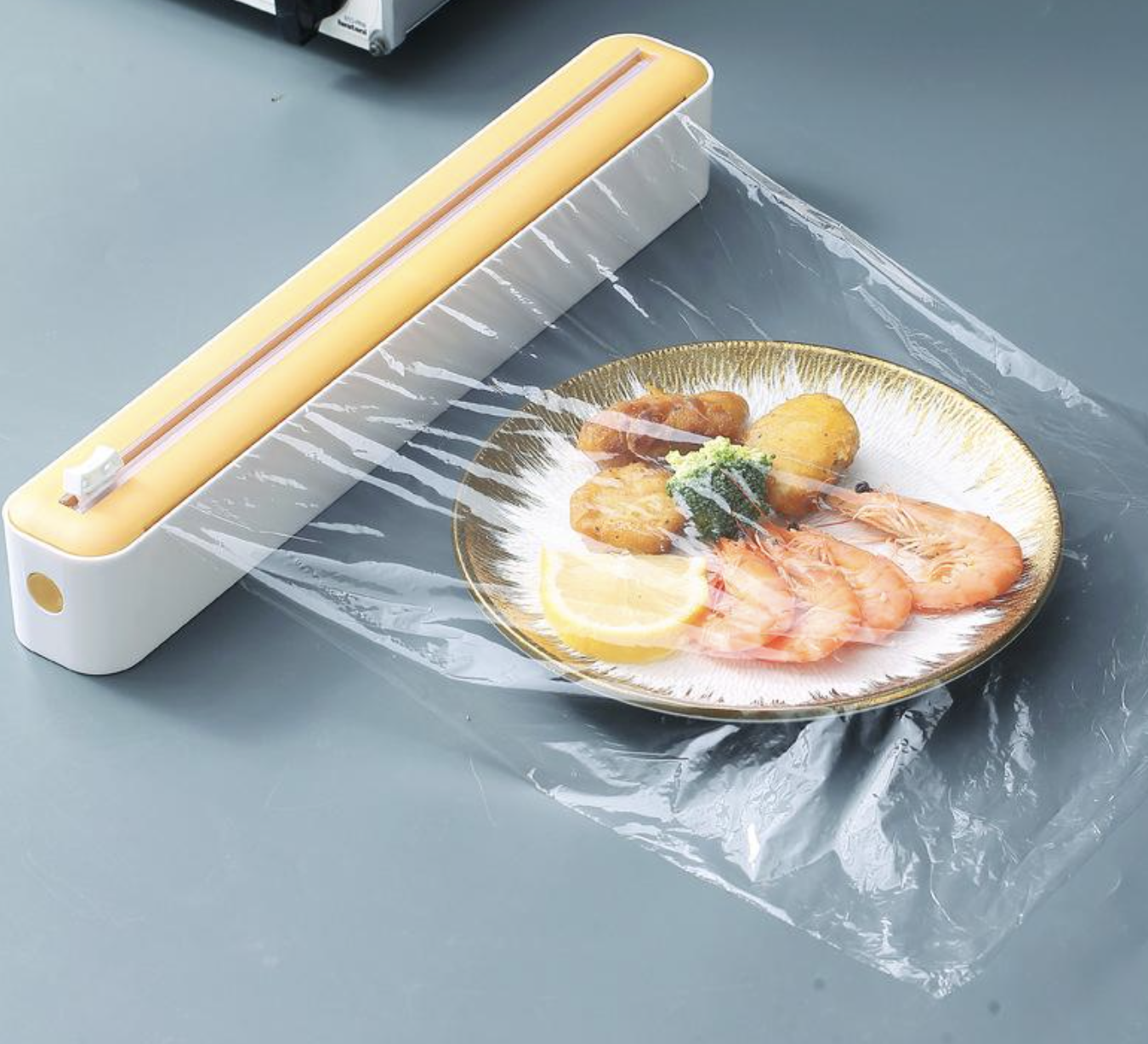 Настінний диспенсер для плівки та фольги Saran ∙ Диспенсер для харчової плівки Saran