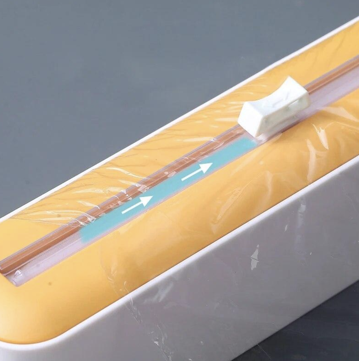 Настінний диспенсер для плівки та фольги Saran ∙ Диспенсер для харчової плівки Saran - мініатюра 3