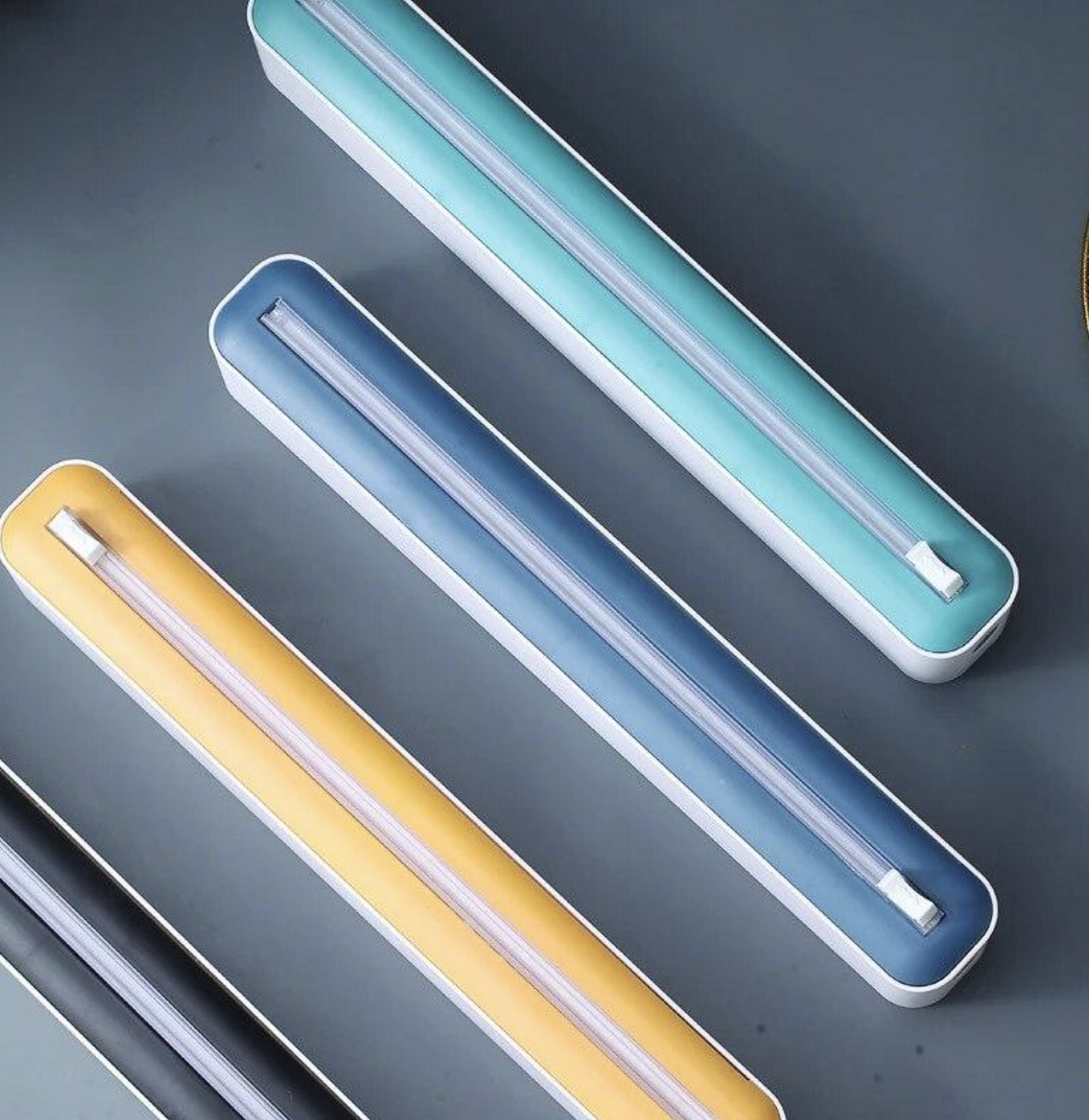 Настінний диспенсер для плівки та фольги Saran ∙ Диспенсер для харчової плівки Saran - мініатюра 7