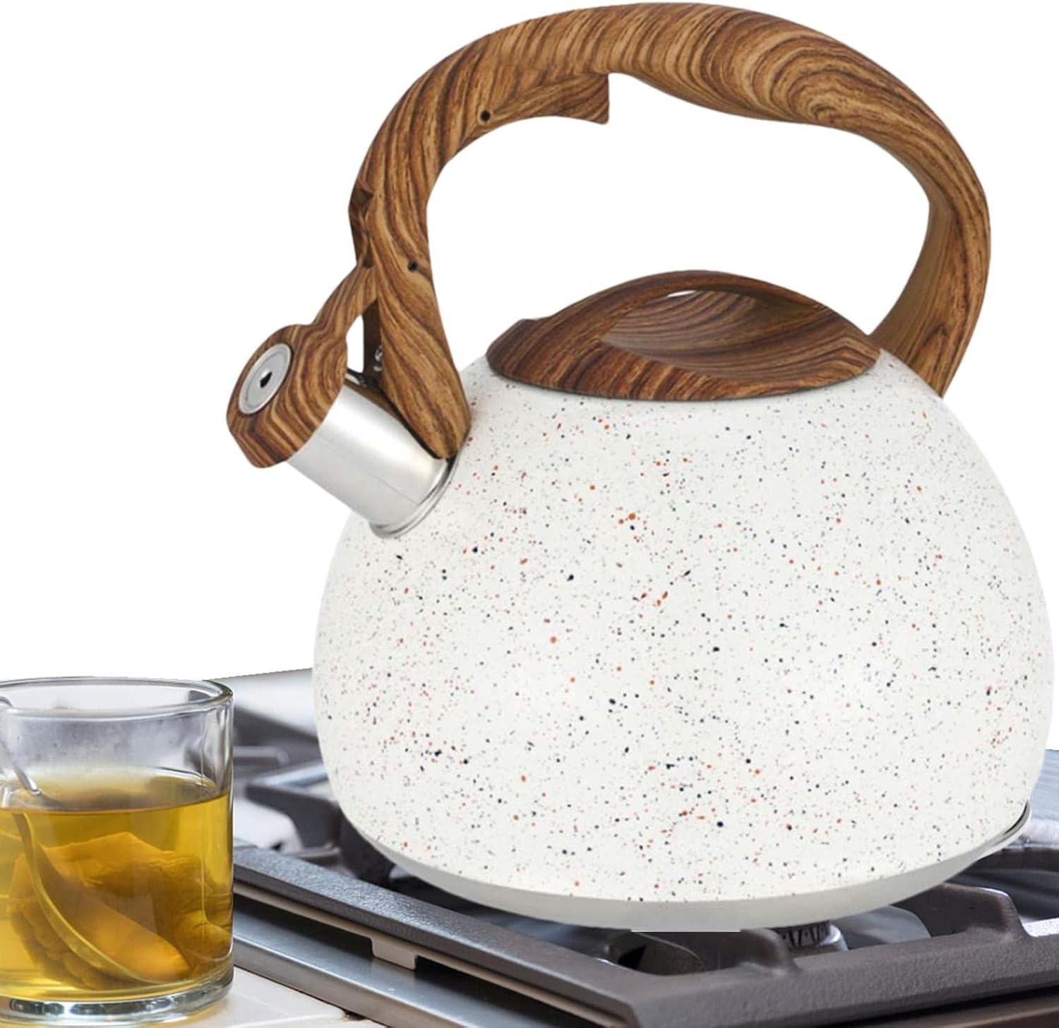 Універсальний чайник UNIQUE UN-5306 з мармуровим покриттям ∙ Чайник UNIQUE UN-5306 2,7 л - мініатюра 9