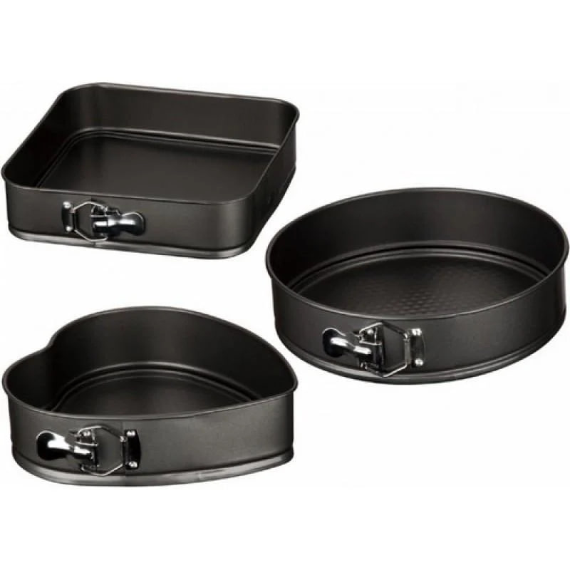 Роз’ємні форми різні UNIQUE UN-1703 3 в 1 ∙ Набір роз’ємних форм для випічки UNIQUE UN-1703 - мініатюра 5