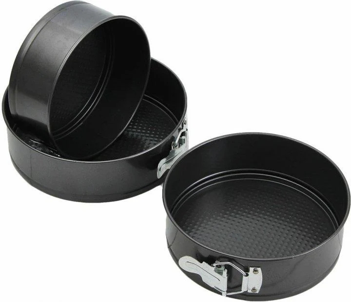 Форми круглі роз’ємні UNIQUE UN-1702 ∙ Набір роз’ємних форм для випікання UNIQUE UN-1702 - мініатюра 2