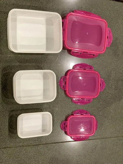 Судки UNIQUE UN-1511 для кухні ∙ Набір контейнерів для зберігання UNIQUE UN-1511 - мініатюра 2