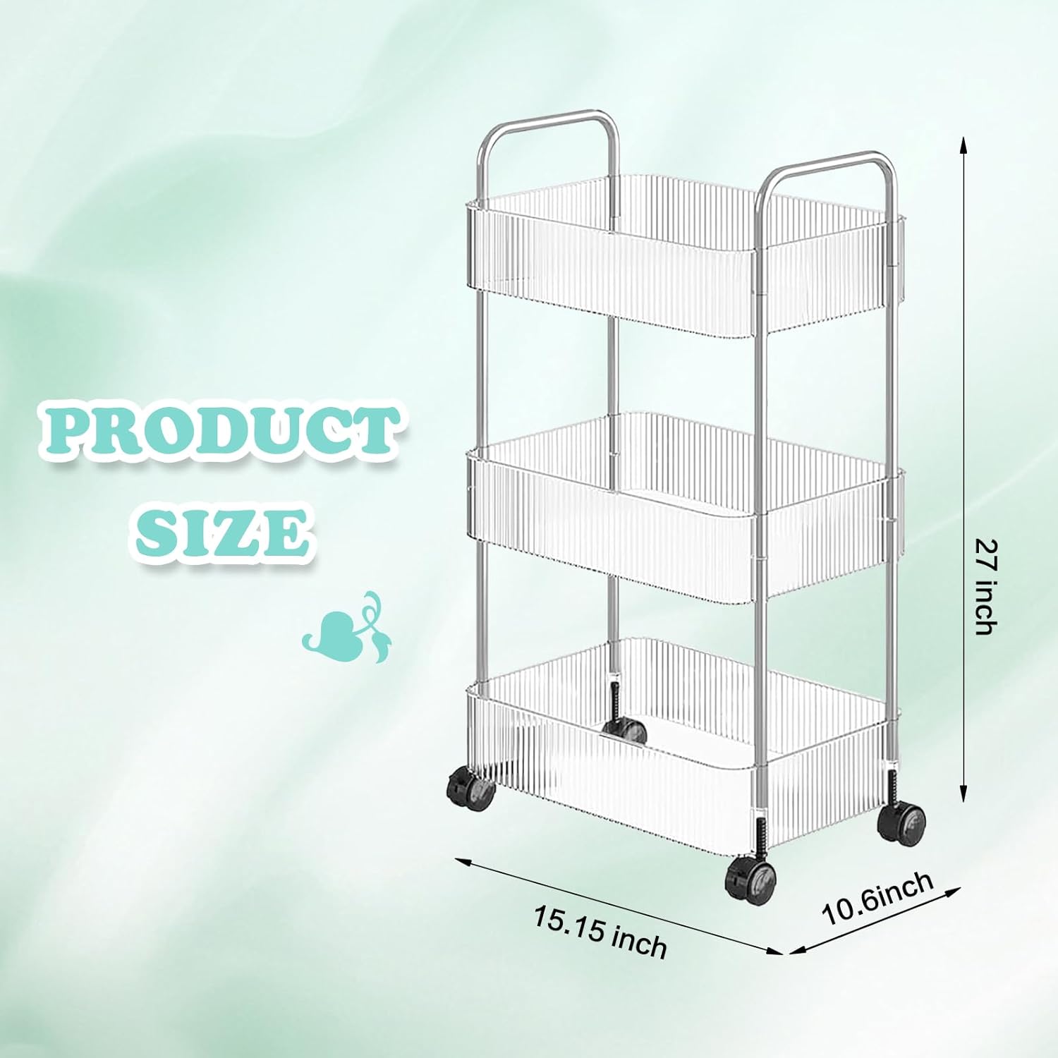 Полиця-етажерка YJ-023-3F ∙ Етажерка YJ-023-3F для дому та офісу - мініатюра 2