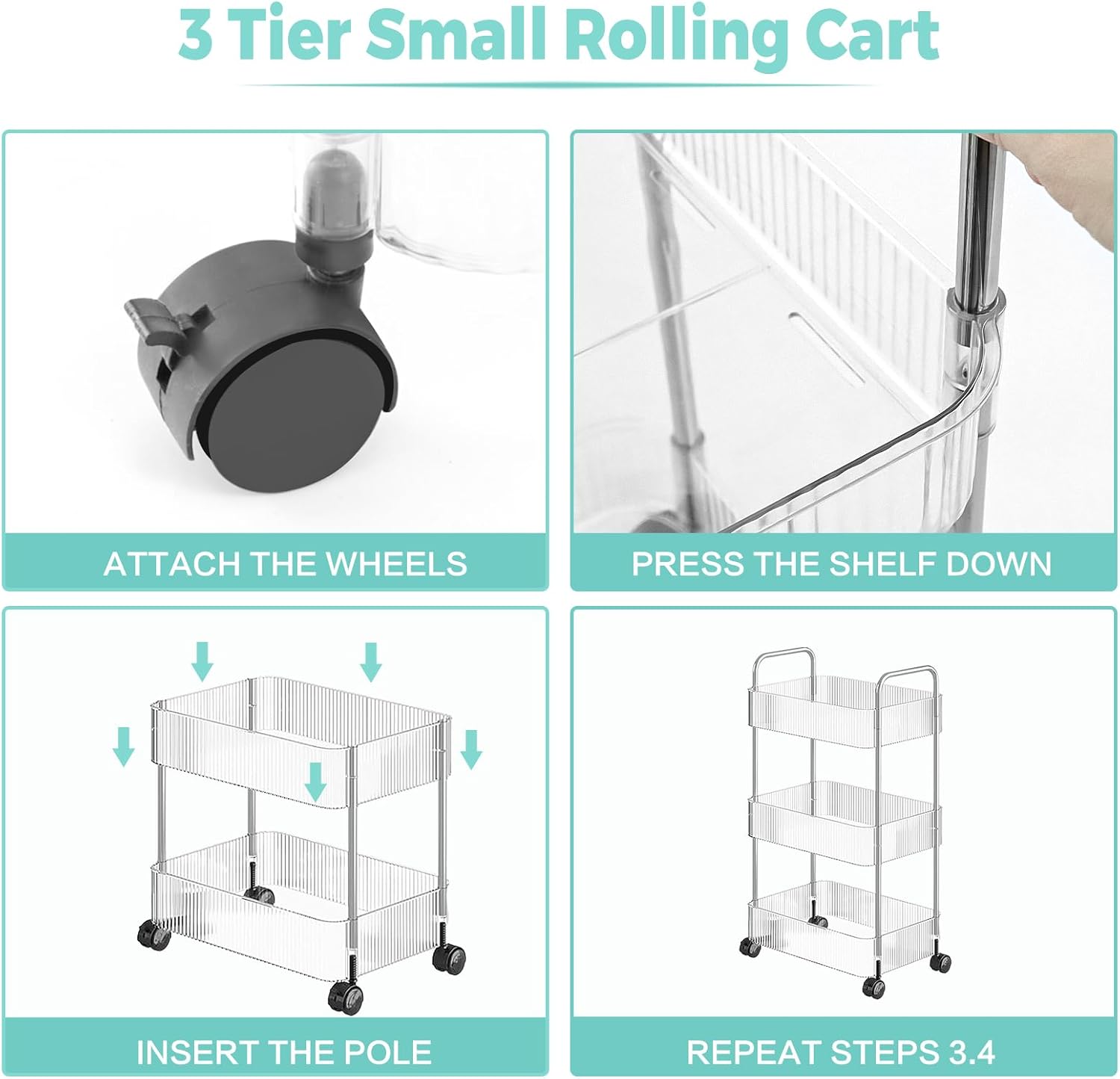 Полиця-етажерка YJ-023-3F ∙ Етажерка YJ-023-3F для дому та офісу - мініатюра 5
