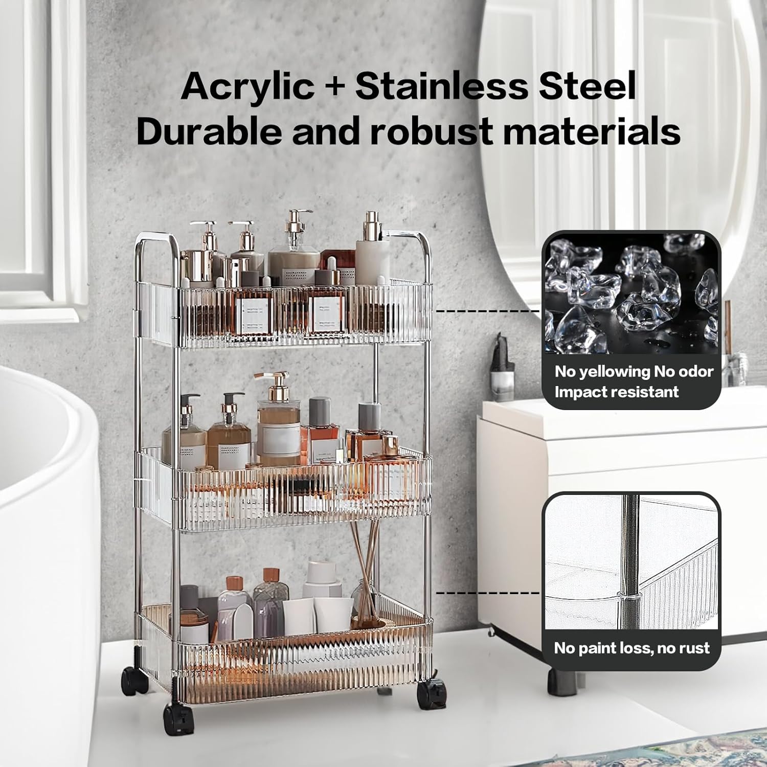 Полиця-етажерка YJ-023-3F ∙ Етажерка YJ-023-3F для дому та офісу - мініатюра 7