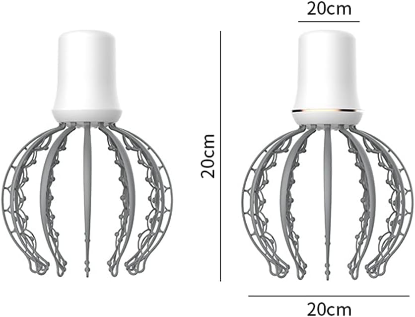 Вібраційний електричний масажер для голови Восьминіг LY-634 ∙ Електричний масажер-восьминіг LY-634 для розслаблення та зняття втоми - мініатюра 9