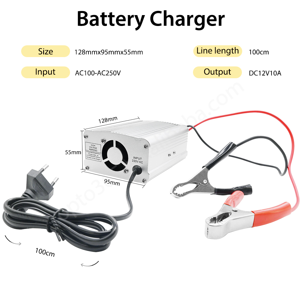 Зарядний пристрій UKC MA-1210A 10A для 12V акумуляторів ∙ Автоматичний зарядний пристрій UKC Battery Charger MA-1210A - мініатюра 4