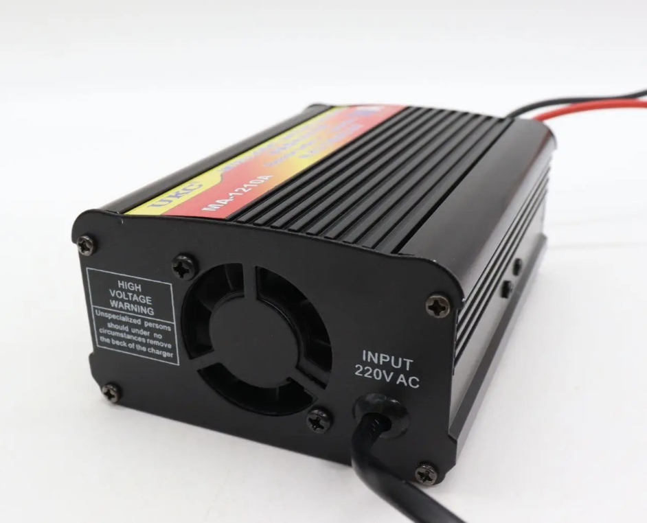 Автоматичний імпульсний зарядний пристрій 12V MA-1210A із захистом та амперметром ∙ Зарядний пристрій для акумулятора BATTERY CHARGER 10A MA-1210A - мініатюра 2