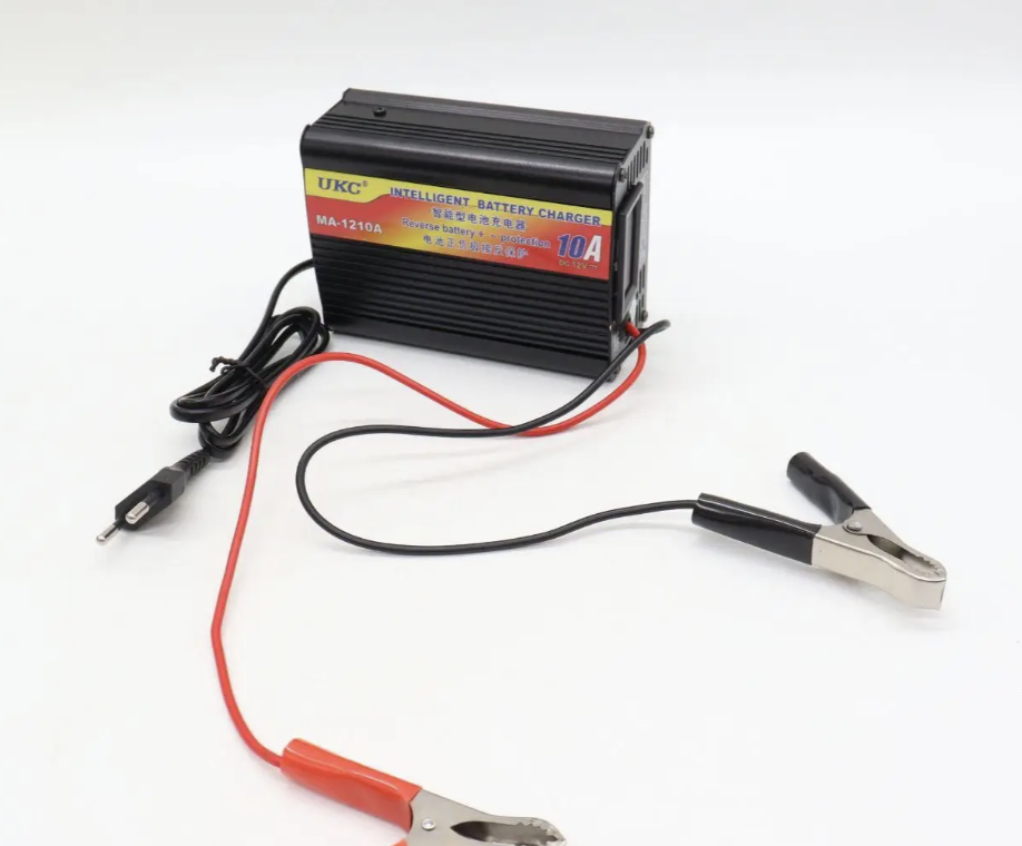 Автоматичний імпульсний зарядний пристрій 12V MA-1210A із захистом та амперметром ∙ Зарядний пристрій для акумулятора BATTERY CHARGER 10A MA-1210A - мініатюра 3