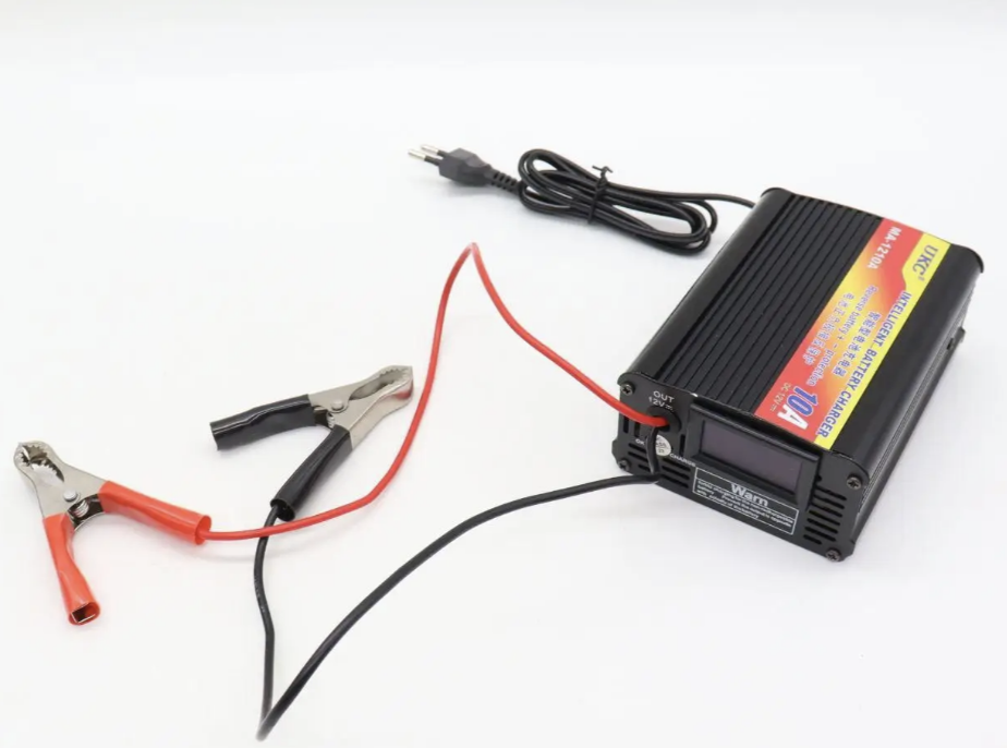 Автоматичний імпульсний зарядний пристрій 12V MA-1210A із захистом та амперметром ∙ Зарядний пристрій для акумулятора BATTERY CHARGER 10A MA-1210A - мініатюра 4