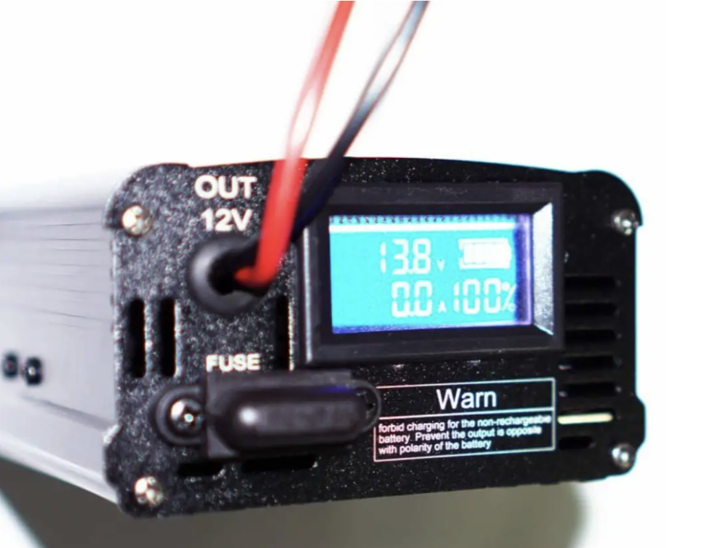 Автоматичний імпульсний зарядний пристрій 12V MA-1210A із захистом та амперметром ∙ Зарядний пристрій для акумулятора BATTERY CHARGER 10A MA-1210A - мініатюра 7