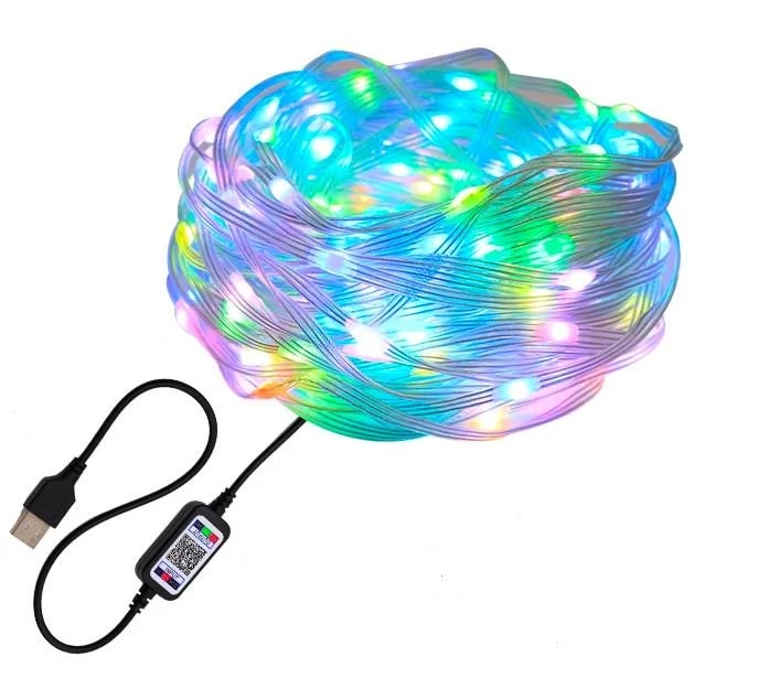 Вуличні вогні 5M Smart Bluetooth App Control ∙ Світлодіодна LED гірлянда 5M Smart з керуванням через додаток - мініатюра 4